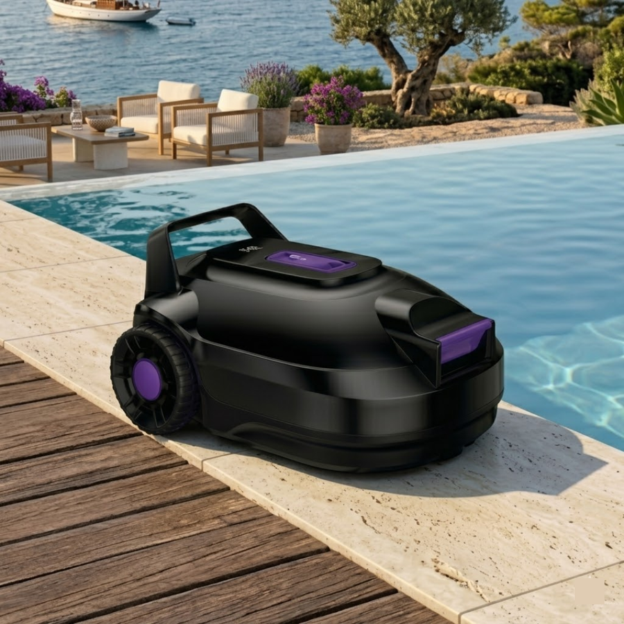 Robot Limpiafondos Inalámbrico Doble Motor